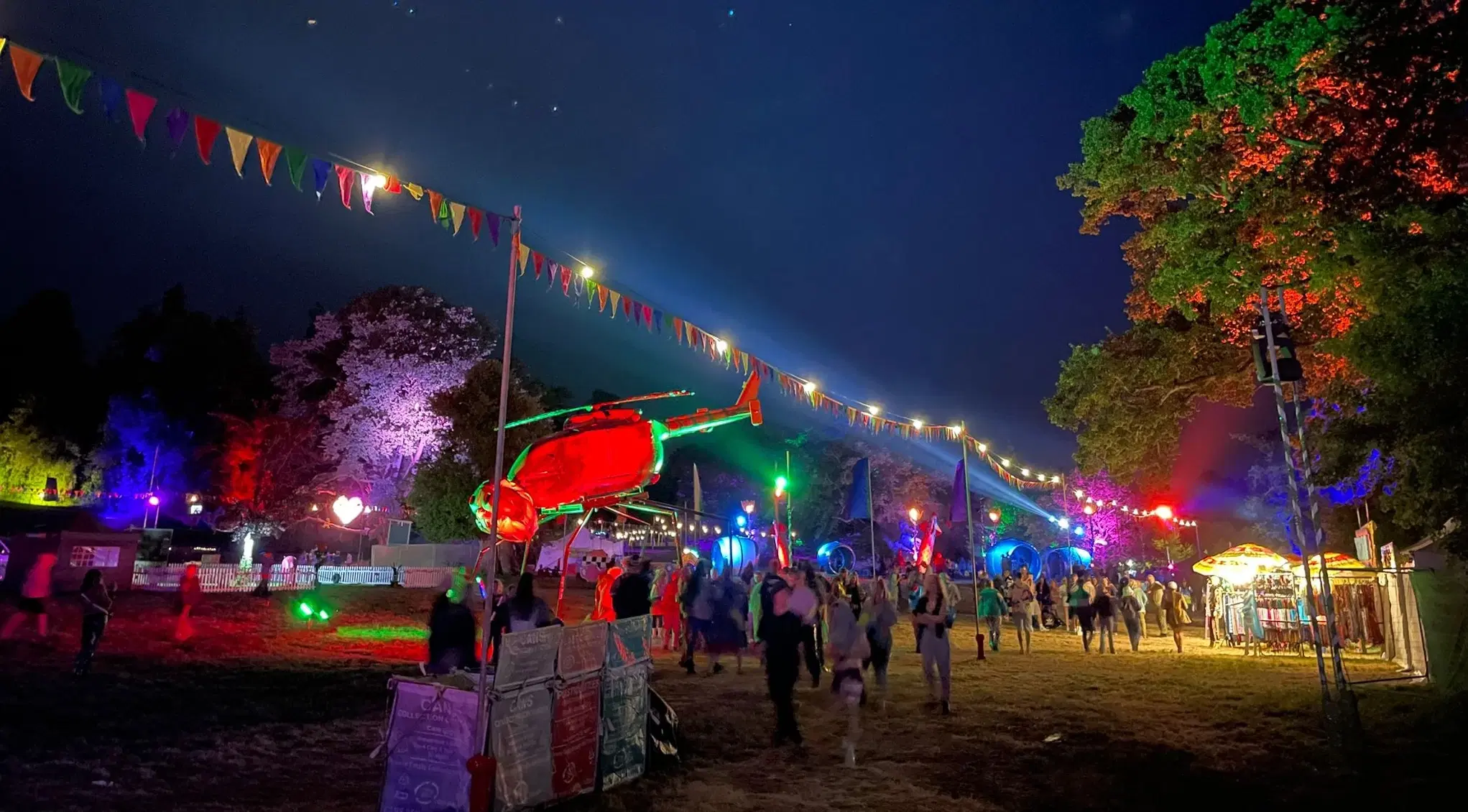 Shingdig Festival 2024 Helicopter